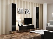 Cama TV stand VIGO 140 30/140/40 white/black gloss