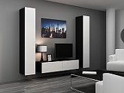 Cama TV stand VIGO 140 30/140/40 black/white gloss