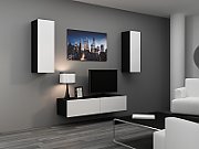 Cama TV stand VIGO 140 30/140/40 black/white gloss