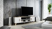 Cama TV stand LOTTA 160 2D2K white/sonoma
