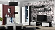 Cama TV stand SOHO 180 black/white gloss