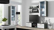 Cama TV stand SOHO 180 grey/white gloss