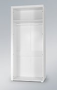 Cama wardrobe SAMBA white/white gloss