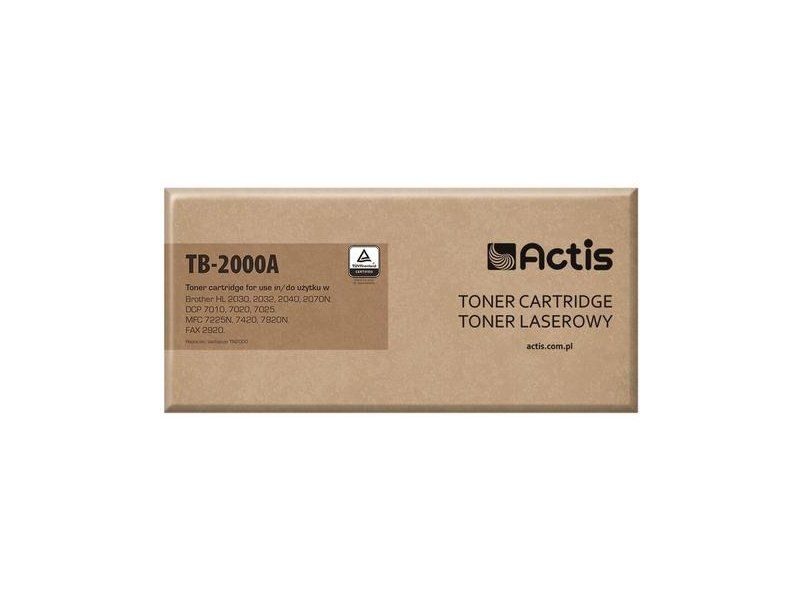 Actis TB-2000A toner for Brother printer Brother TN2000 / TN2005 replacement Standard 2500 pages black