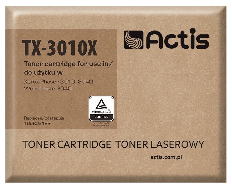 Actis TX-3010X toner for Xerox printer; Xerox 106R02182 replacement; Standard; 2300 pages; black_1