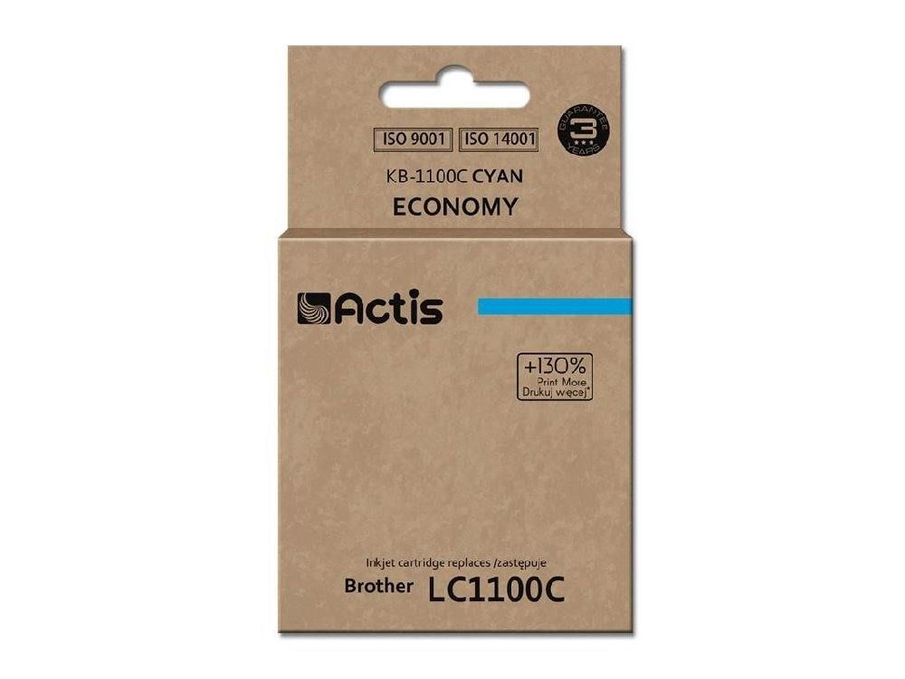 Cartus cerneala Actis KB-1100C ,Albastru ,19 ml (compatibil cu Brother KB-1100C) 