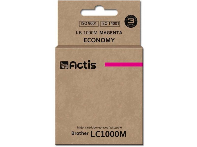 Cartus cerneala Actis KB-1000M ,Magenta ,36 ml (compatibil cu Brother KB-1000M) 