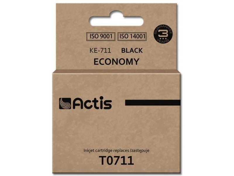 Cartus cerneala Actis KE-711 ,Negru ,15 ml (compatibil cu Epson KE-711) 