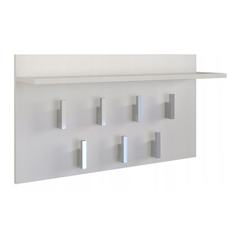 Topeshop WIESZAK 2F BIEL MAT clothing hanger White