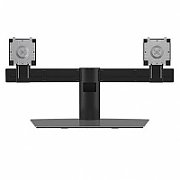 Suport Monitor de Birou Dual, Dell 482-BBCY, 19  - 27 , VESA 100x100, suporta pana la 6kg, negru
