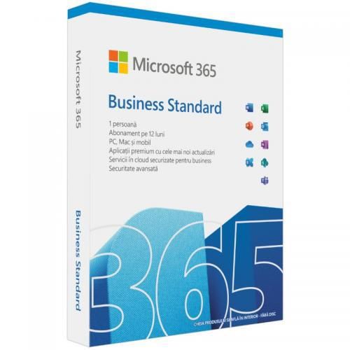 Licenta Cloud Retail Microsoft 365 Business Standard Romanian Subscriptie 1 an Medialess P8_1