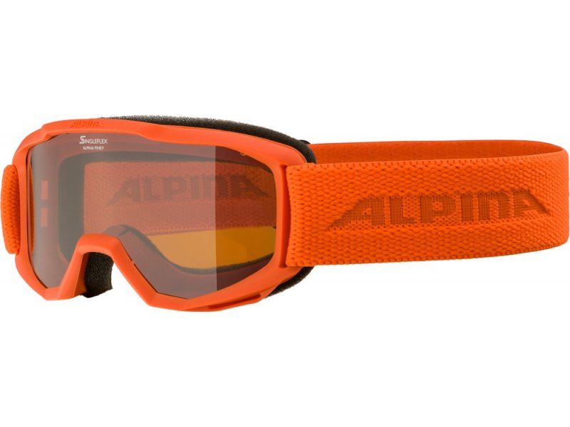Alpina M40 NARKOJA MM Winter Sports Goggles Black, Orange Unisex