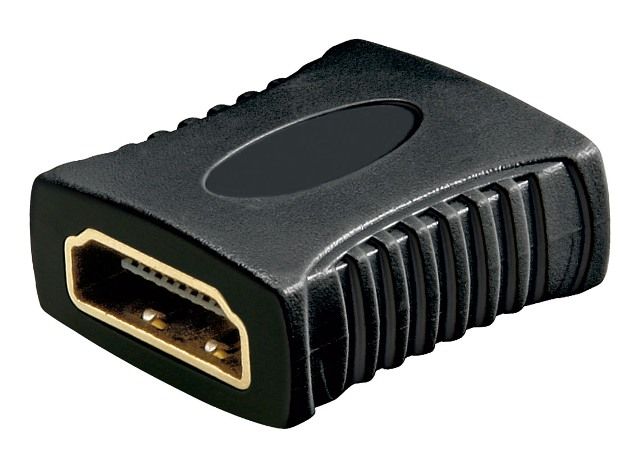 Adaptor HDMI mama > HDMI mama - contacte aurite Ambalare: vrac 1 buc.