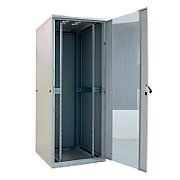 CABINET 19  SPACER   7U, fixare pe perete, Flatpack (dezasamblat),  Black, 358 (h) x 515 (w) x 450 (d) mm, usa sticla cu blocare, otel 1.5mm, sarcina maxima 100Kg,  SPCW-7U-450-BK 