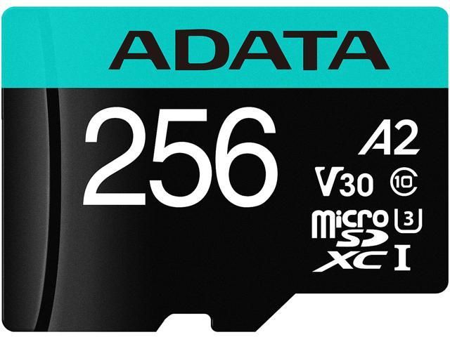 Card de Memorie MicroSD ADATA 256GB, Adaptor SD, Class 10_1