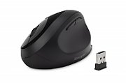MOUSE Kensington - ergonomic,  Profit Ergo , PC sau NB, wireless, Bluetooth | 2.4GHz, optic, 1600 dpi, butoane/scroll 5/1, buton selectare viteza, negru,  K75404EU  (include TV 0.15 lei)