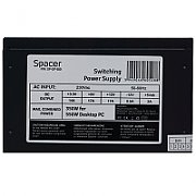 SURSA SPACER BZCO-650 80+ Bronze compatible, 650w, fan 120mm, 2x PCI-E (6+2), 6x S-ATA, 2x P8 (4+4),   SPPS-BZCO-650 , (include TV 1,5 lei)