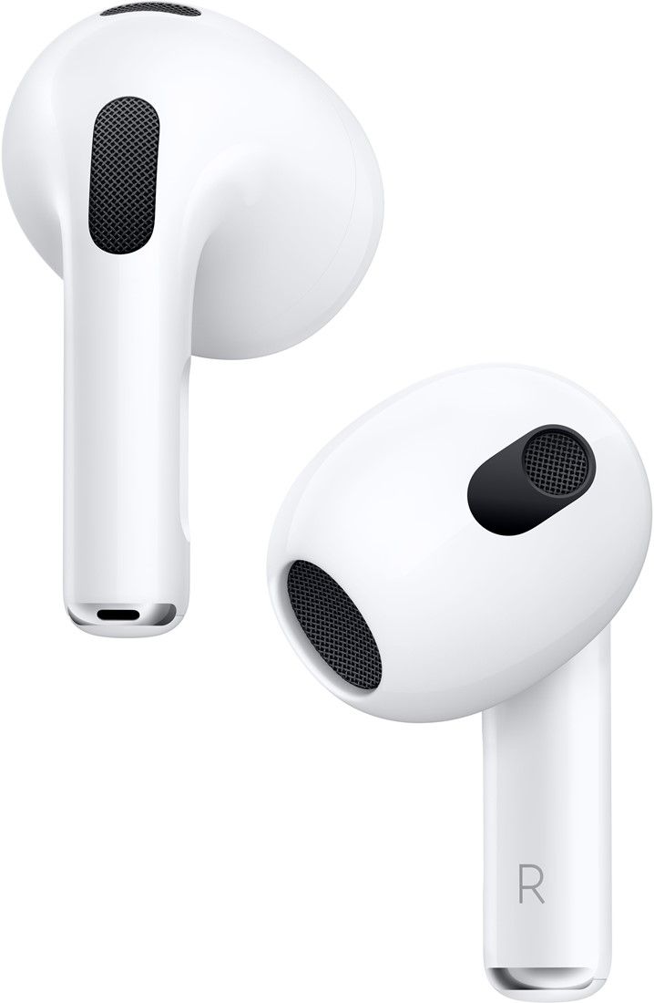 CASTI Apple AirPods with Charging Case (gen 3), albe 