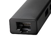 HMC-GL3A, 3x USB3.2 Gen 1, hub Subtire, cablu de 20 cm USB Type-C, 1 x RJ45 Gigabit