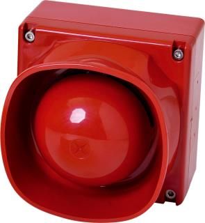 Sirena adresabila Bosch FNM-420-B-RD de exterior, rosie