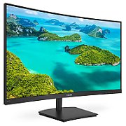 Monitor 23.6 inch LED Philips 241E1SCA/00 1920 x 1080 pixeli, 75 Hz, 4 ms, Negru