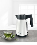 Bosch DesignLine electric kettle 1.7 L 2400 W Black, Silver