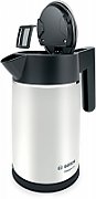 Bosch DesignLine electric kettle 1.7 L 2400 W Black, Silver