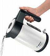 Bosch DesignLine electric kettle 1.7 L 2400 W Black, Silver