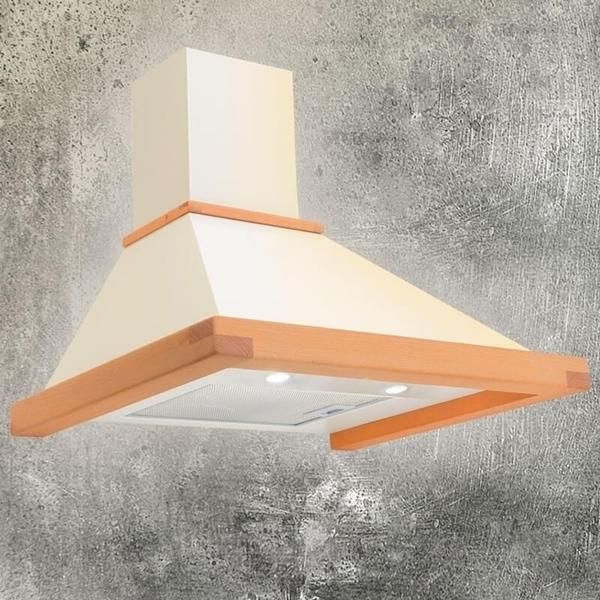 Akpo WK-4 Rustica Eco 60  Chimney hood Beige, Wood