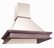 Akpo WK-4 Rustica 60 Cooker hood Wall-mounted Beige, Wood