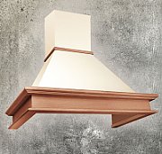 Akpo WK-4 Rustica 60 Cooker hood Wall-mounted Beige, Wood