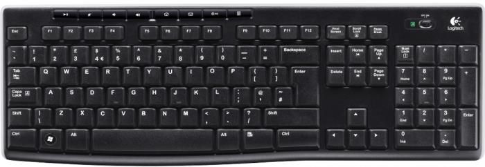 Logitech LOGITECH Wireless Keyboard K270 - EER - US International layout