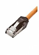 Patchcord UTP RJ45-RJ45 Cat.6 0.1m gri, UTP-6-0.1-G, pachcord din cupru