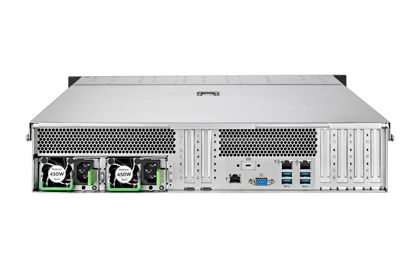 Server Fujitsu Primergy RX2520 M5 Rack 2U Intel Xeon Silver 4210, 10C / 20T, 2.2 GHz base, 3.2 GHz turbo, 13.75 MB cache, 85 W, 1 x 16 GB DDR4, Fara HDD, 8 x SFF, 800 W_3
