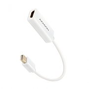 Mini DP > HDMI 1.4 adapter activ, 4K/30Hz, alb