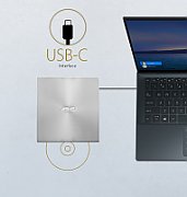 ASUS DVD+/-RW SDRW-08U8M-U/SIL/G/AS/P2G ZenDrive U8M