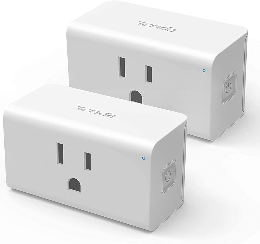 TENDA Smart Wi-Fi Plug with Energy Monitoring SP9(2 PACK), Wireless Standard: IEEE 802.12b/g/n, 2.4GHz,1T1R, Android 5.0 or higher, iOS 10 or higher, Certification:CE、EAC、RoHS, Maximum Power: 3.68KW._1