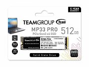 Team group TEAM GROUP MP33 Pro 512GB PCIe Gen3 x4 NVMe M.2 SSD 2100/1700 MB/s