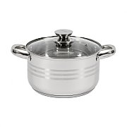 SEMIOALA INOX+CAPAC, 22X12.5 CM, 4.5 L, MYRA, COOKING  BY HEINNER 