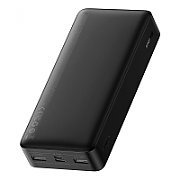 POWER BANK Baseus Bipow Digital Display, 20000mAh, PD 15W, 2 x USB 1 x USB Type-C, 1 x Micro USB digital display pt. status baterie, total 3A, black,  PPDML-J01  (include TV 0.18lei)