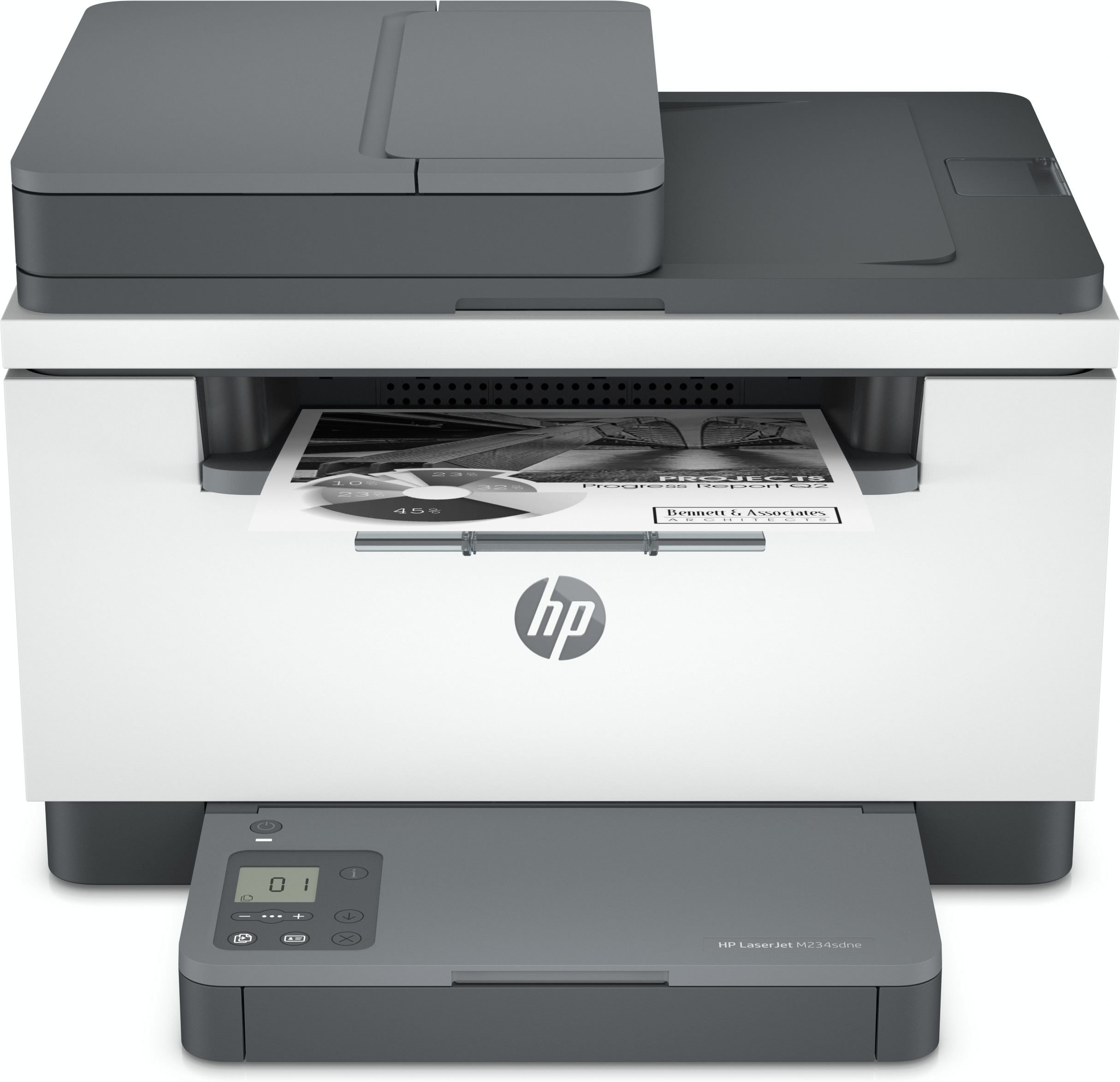 Imprimanta laser monocrom HP M234SDNE, A4, duplex, ADF, USB 2.0, 20 ppm
