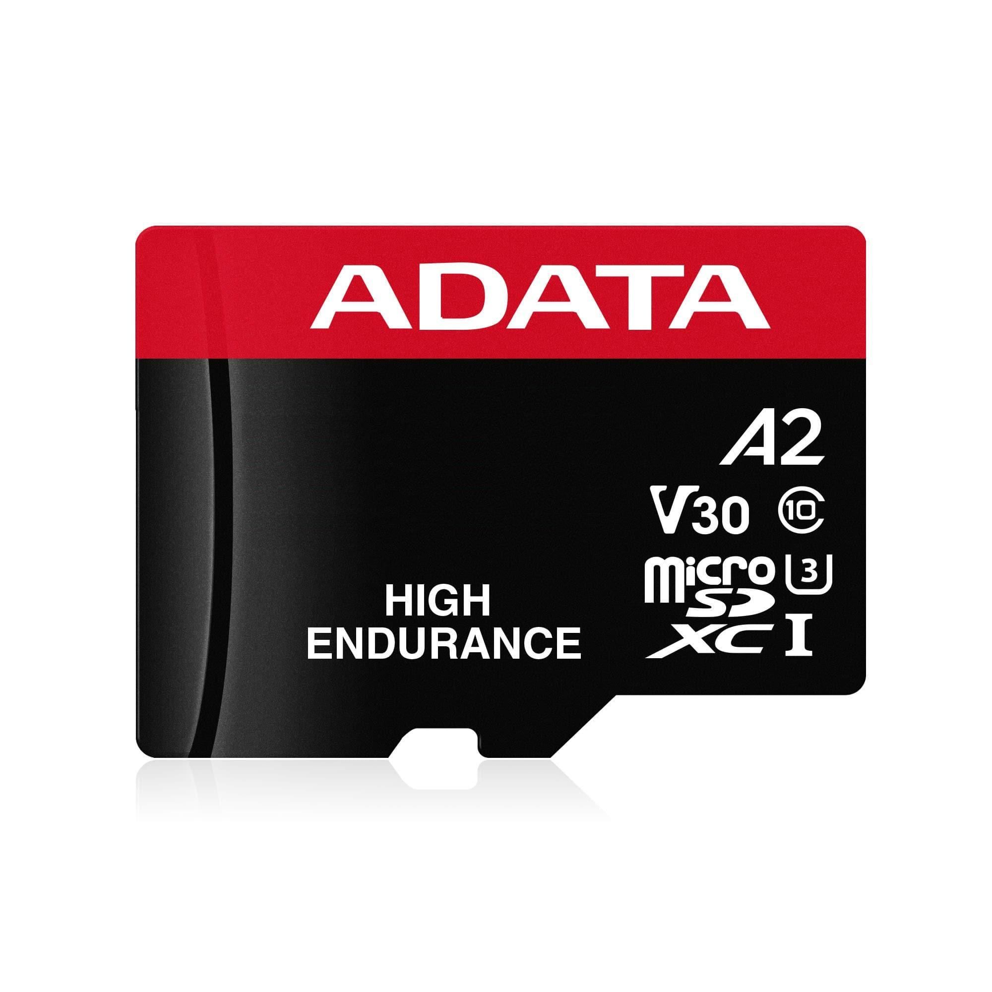 ADATA 64GB Micro SDXC UHS-I U3 V30S +Ad 100/70 MB/s High Endurance