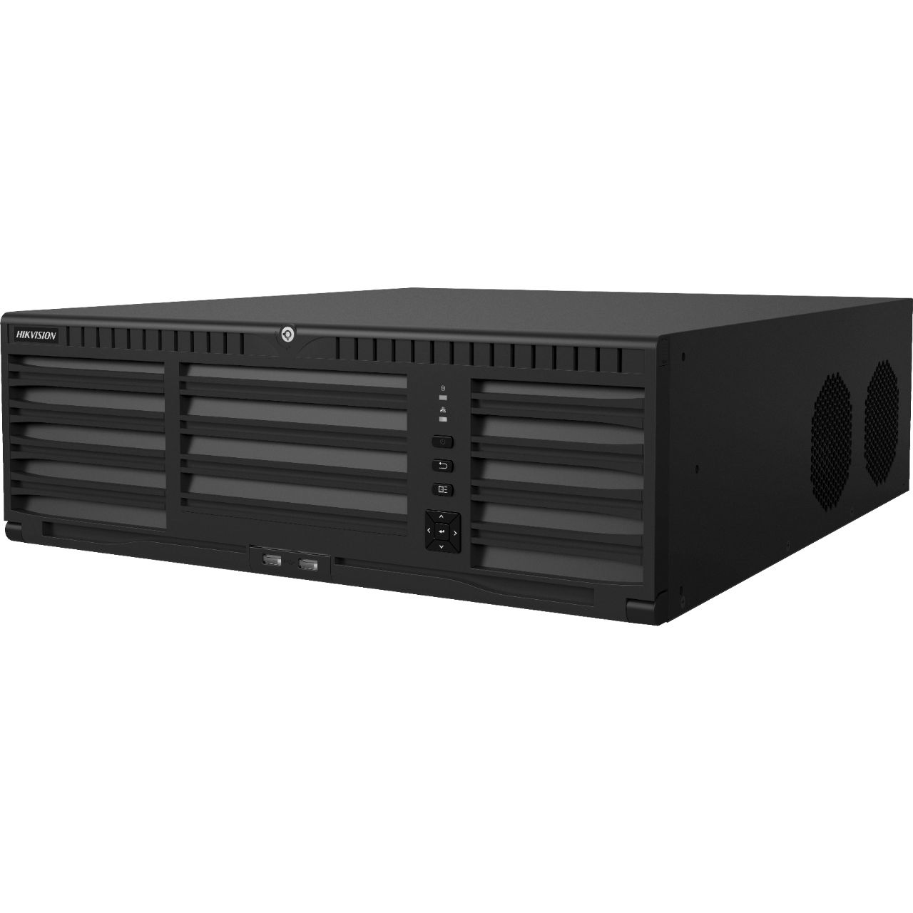NVR Hikvision 128 canale IP DS-96128NI-I16 512Mbps Bit RateInputMax(upto 128-ch IP video), 16 SATA Interfaces, alarm I/O: 16/8 ,RAID0,1,5,6,10supported, 3U case,19