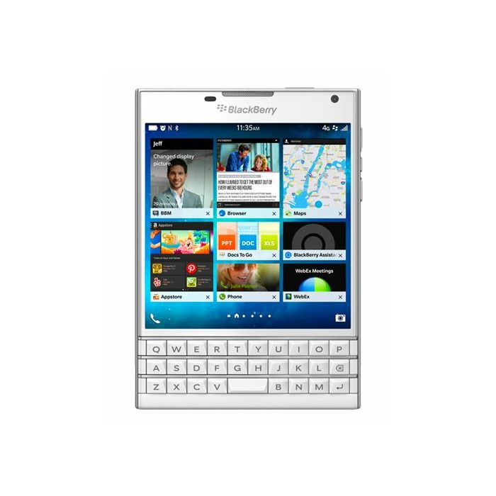 BlackBerry Passport 32GB pure white QWERTZ_1