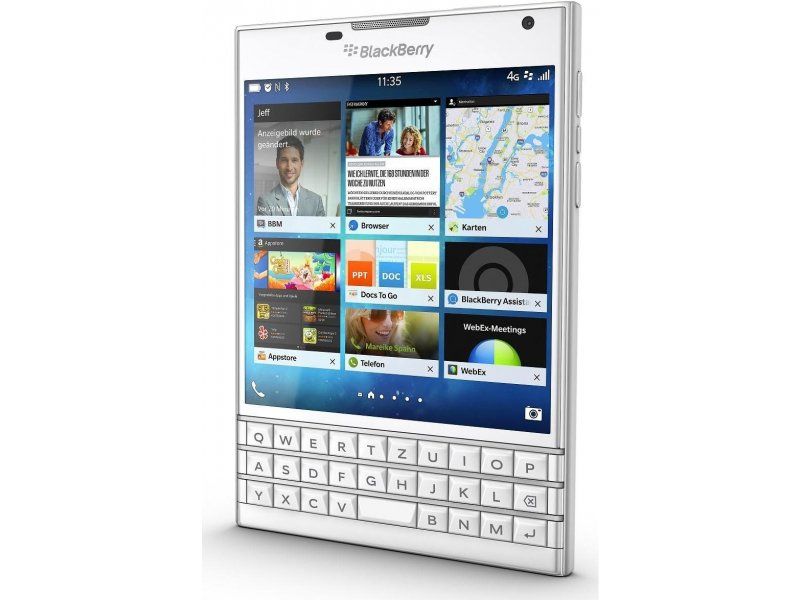 BlackBerry Passport 32GB pure white QWERTZ_2