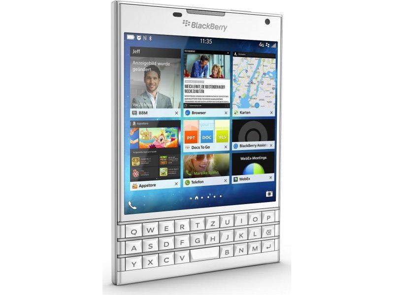 BlackBerry Passport 32GB pure white QWERTZ_3