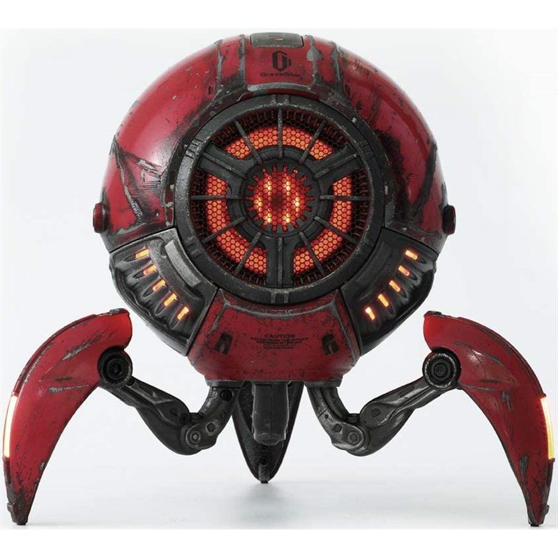 Zoeao GravaStar H Bluetooth Speaker  war-damaged red Limited Edition