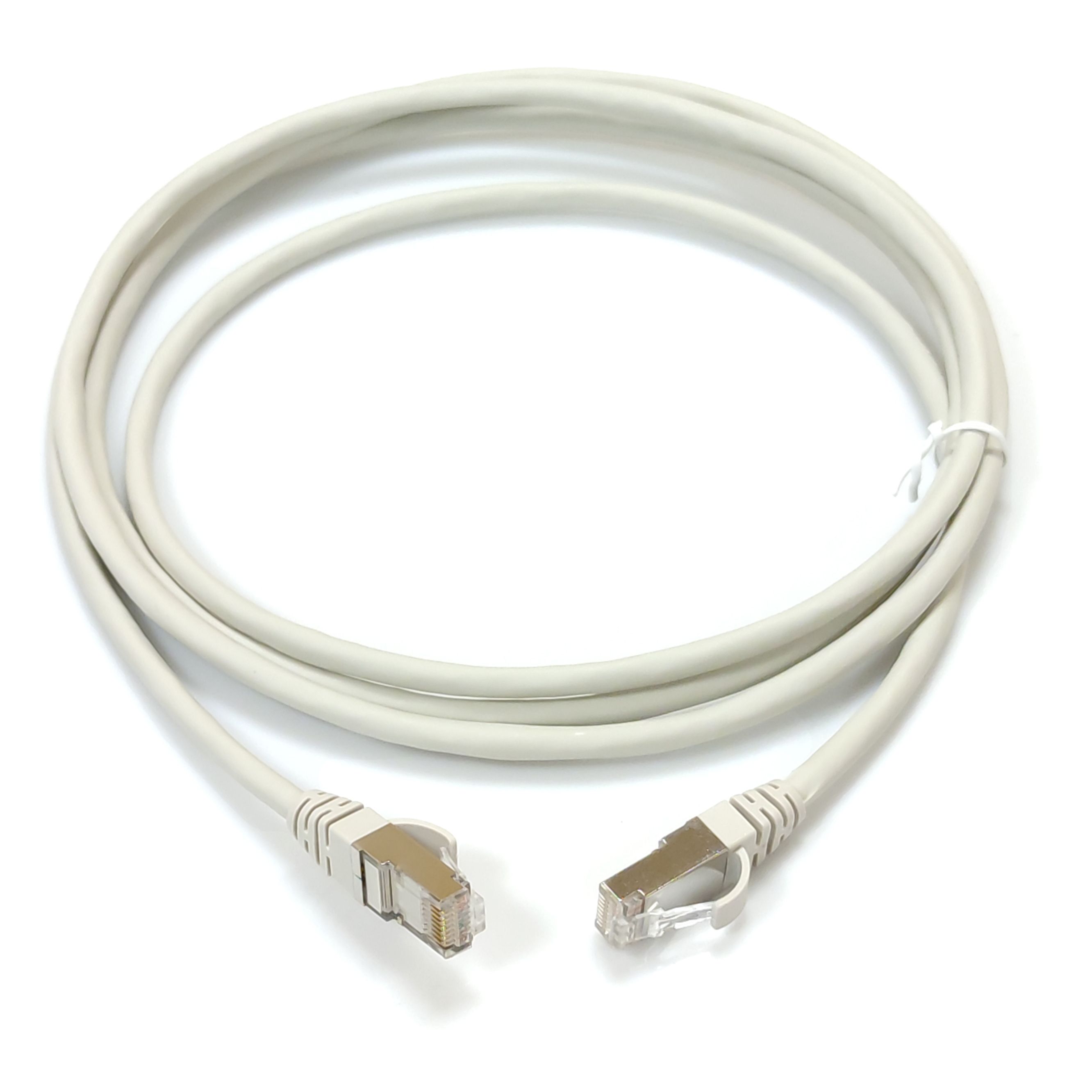 PATCH CABLE CAT6A U/FTP LSZH/0.5M GRAY SHIELDED...