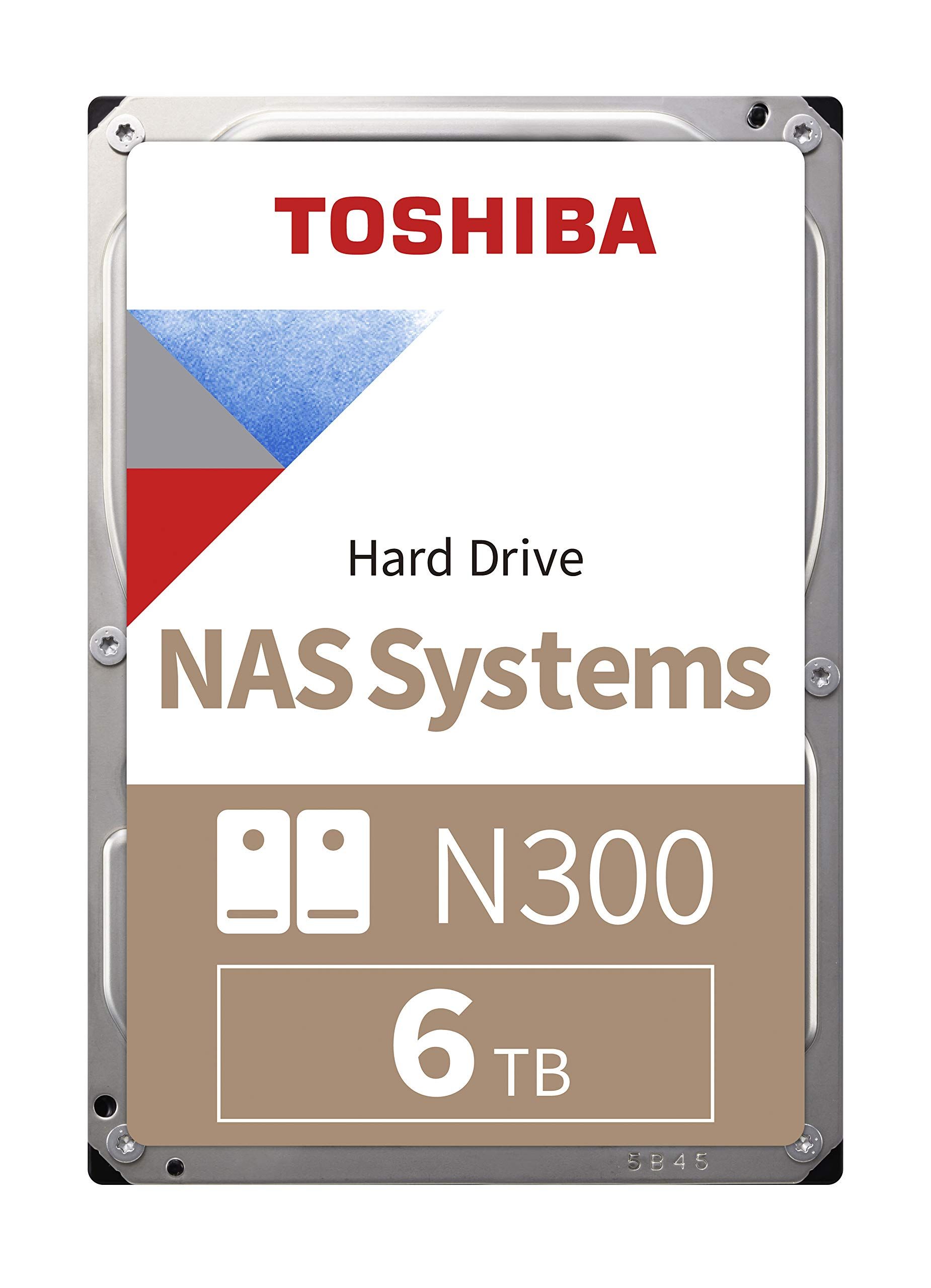 TOSHIBA N300 NAS Hard Drive 6TB SATA 3.5inch 7200rpm 256MB Bulk_1