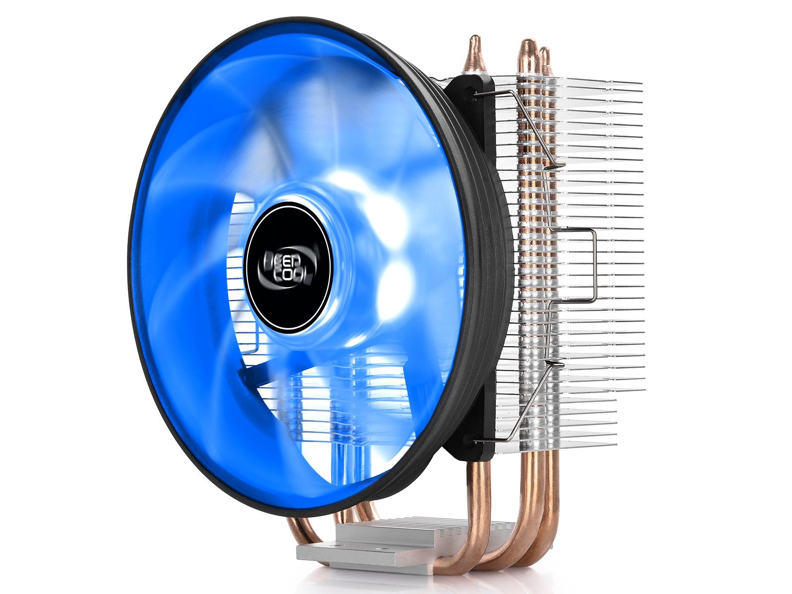 COOLER  DEEPCOOL, skt. universal, racire cu aer, vent. 120 mm, 1600 rpm, LED albastru ,